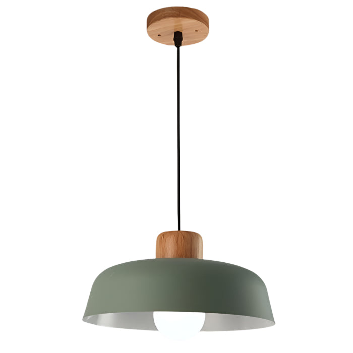 Nordic Macaron Bowl Shaped Pendant Lamp