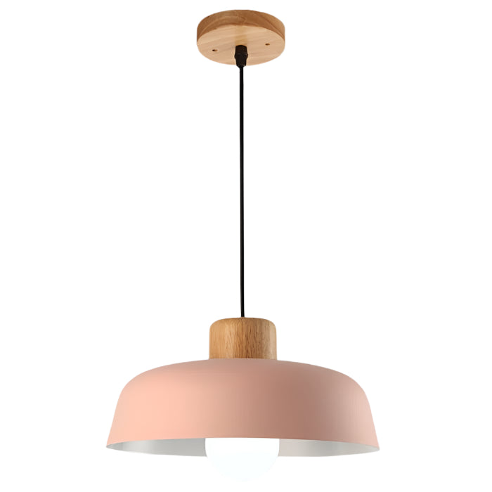 Nordic Macaron Bowl Shaped Pendant Lamp