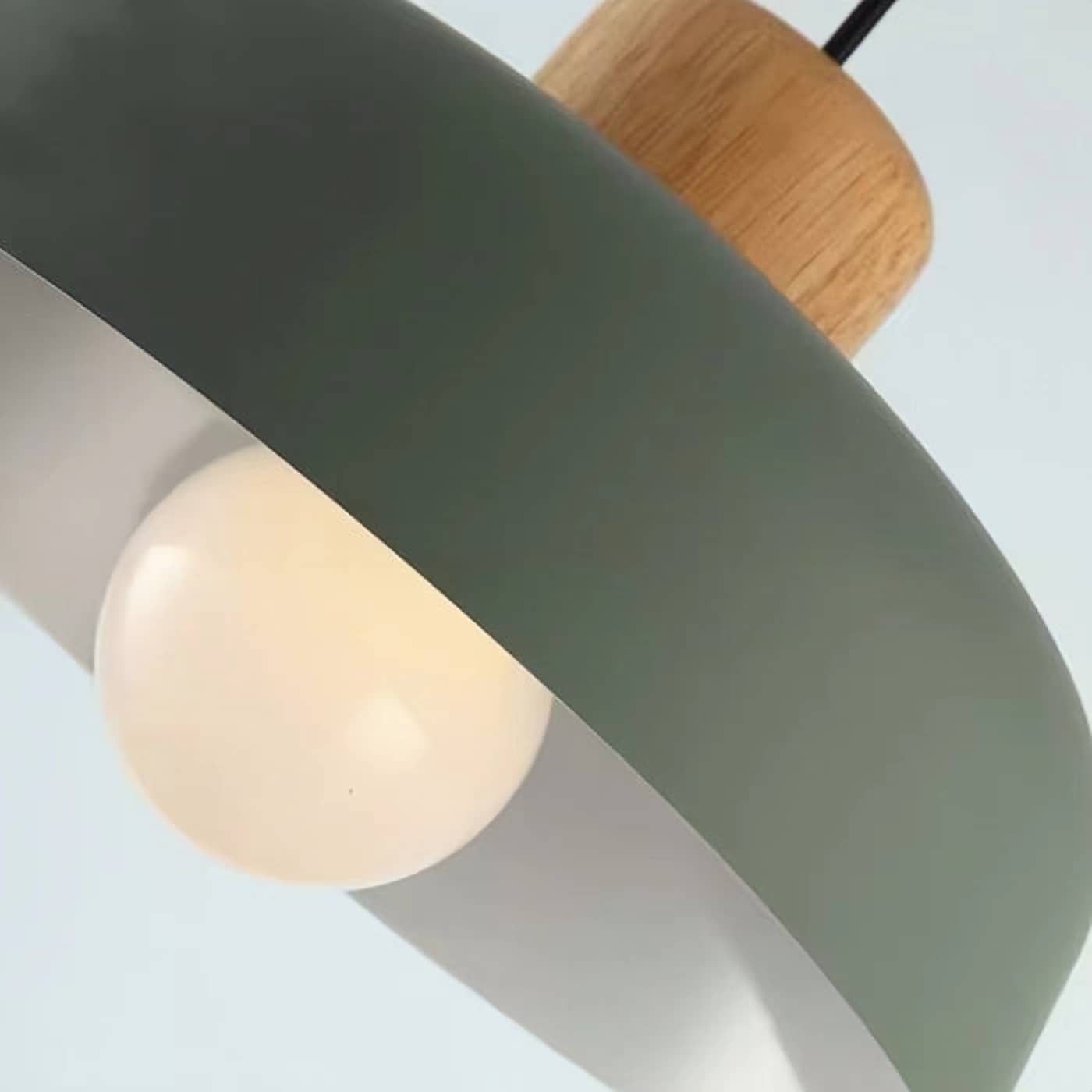 Nordic Macaron Bowl Shaped Pendant Lamp