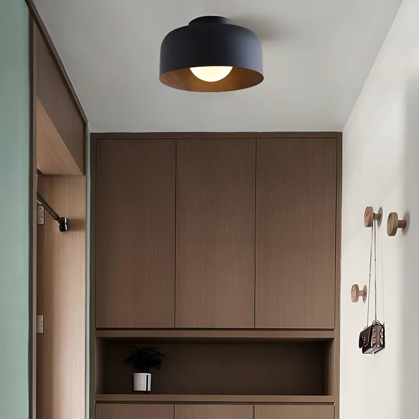 Nordic Minimalist Bowl Shaped Ceiling Lamp