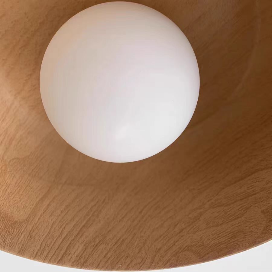 Nordic Minimalist Bowl Shaped Ceiling Light