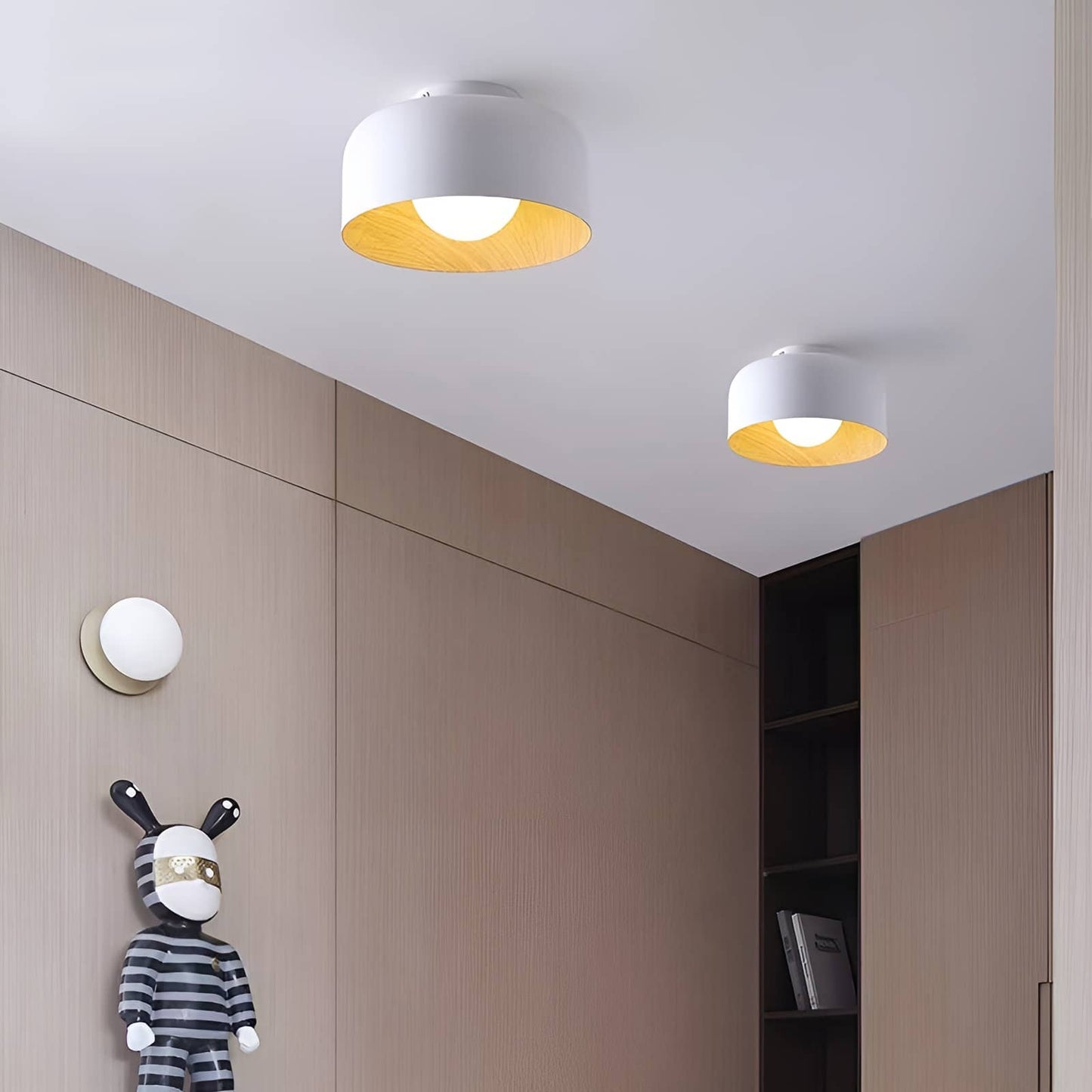 Nordic Minimalist Bowl Shaped Ceiling Lamp