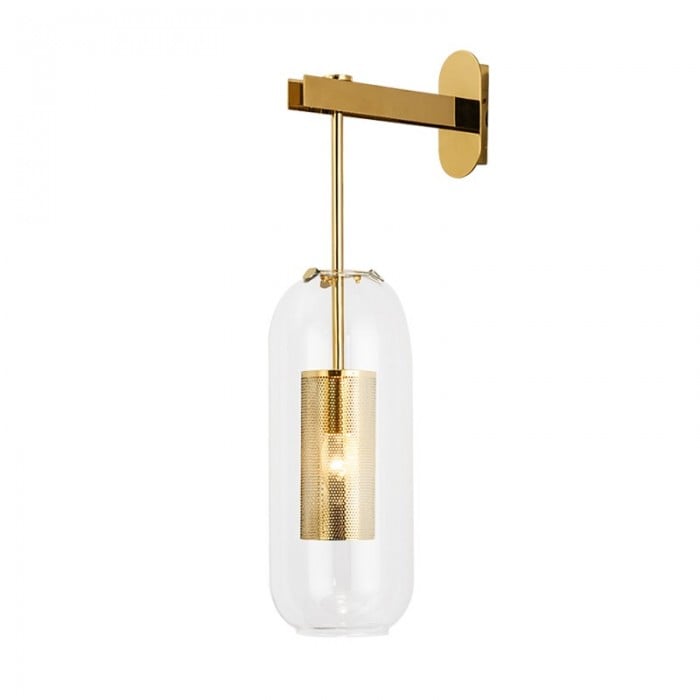 Nordic Modern Glass Industrial Style Wall Sconce