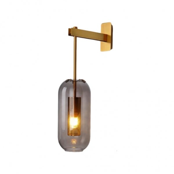 Nordic Modern Glass Industrial Style Wall Sconce