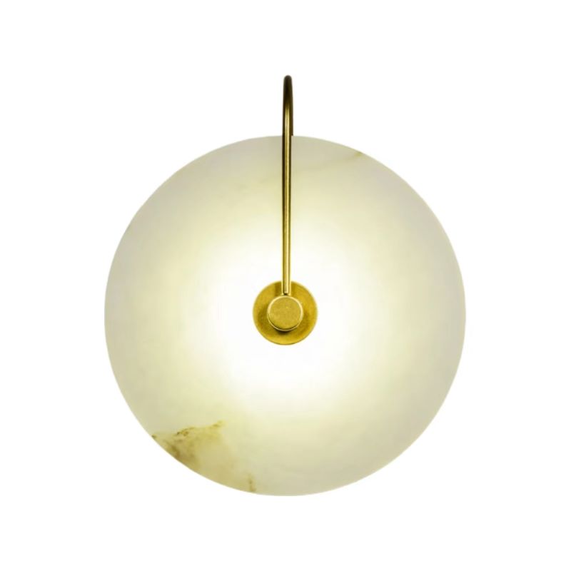 Nordic Modern Natural Marble Wall Lamp