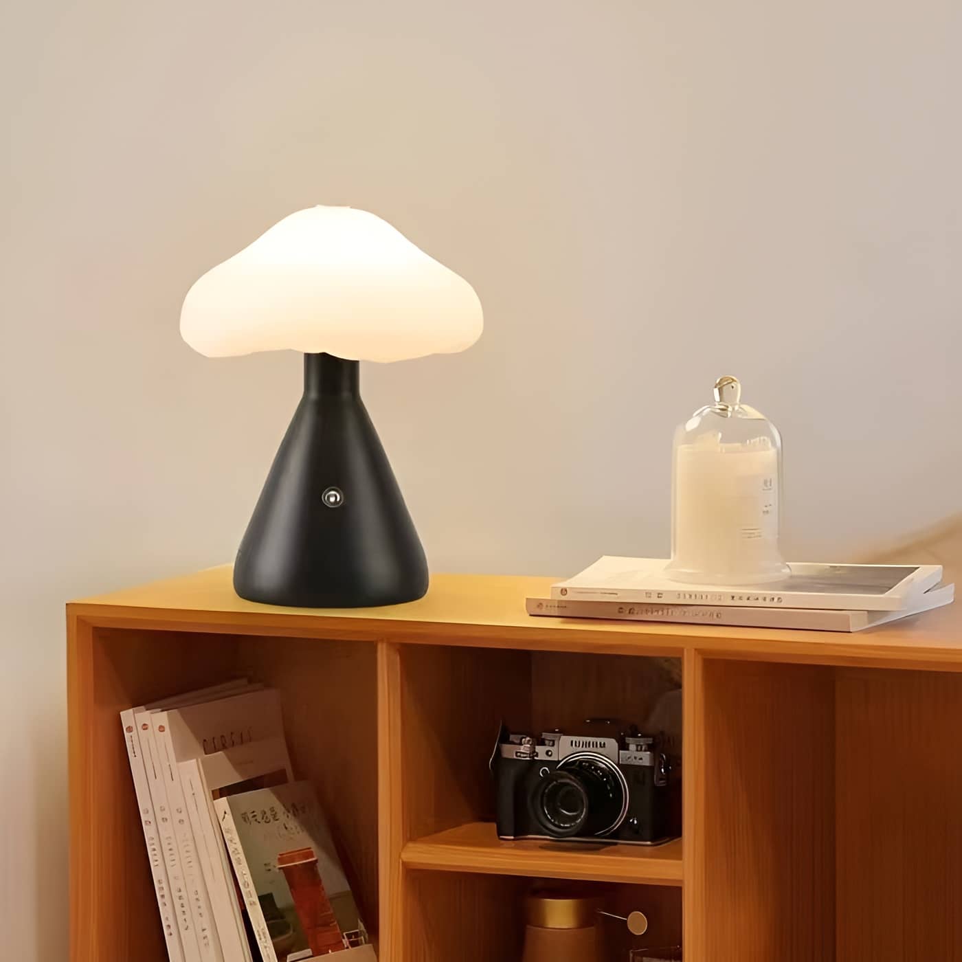 Nordic Rechargeable Macaron Mushroom Table Lamp