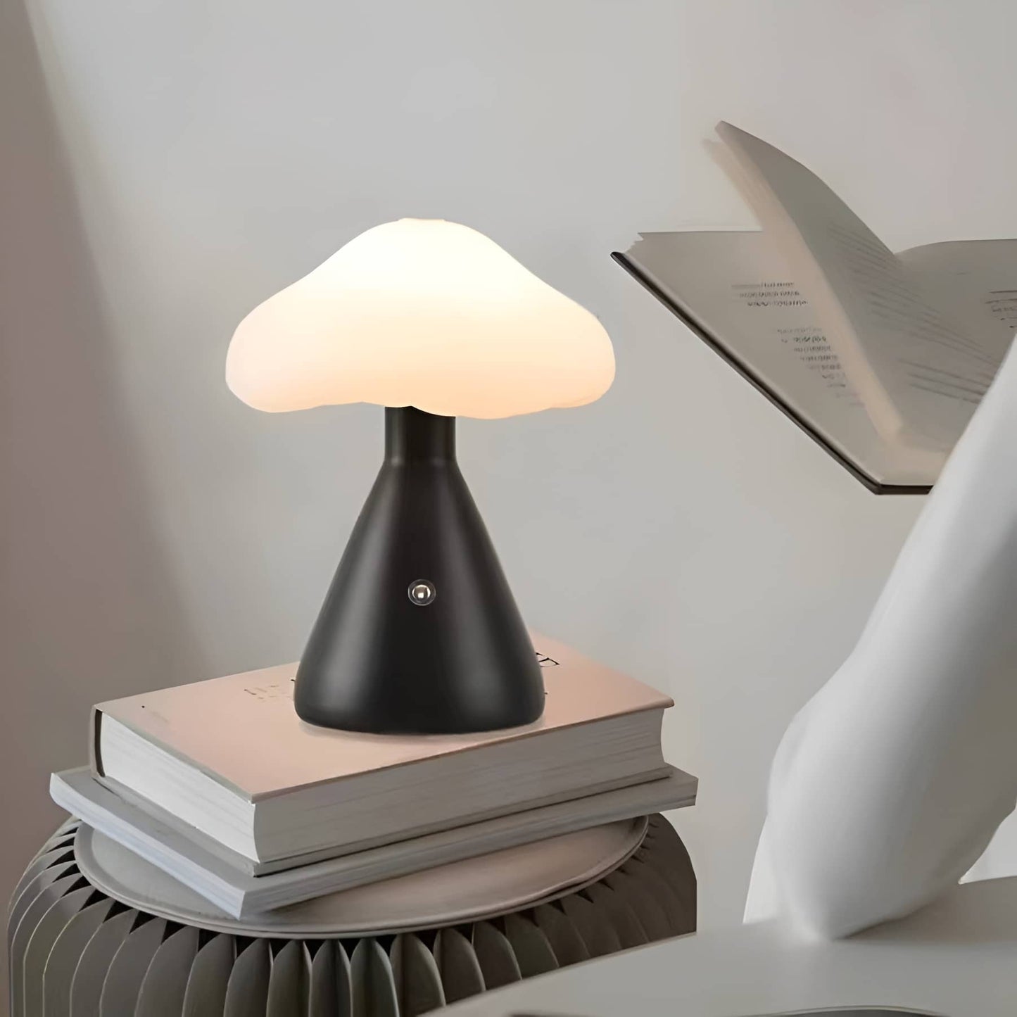 Nordic Rechargeable Macaron Mushroom Table Lamp