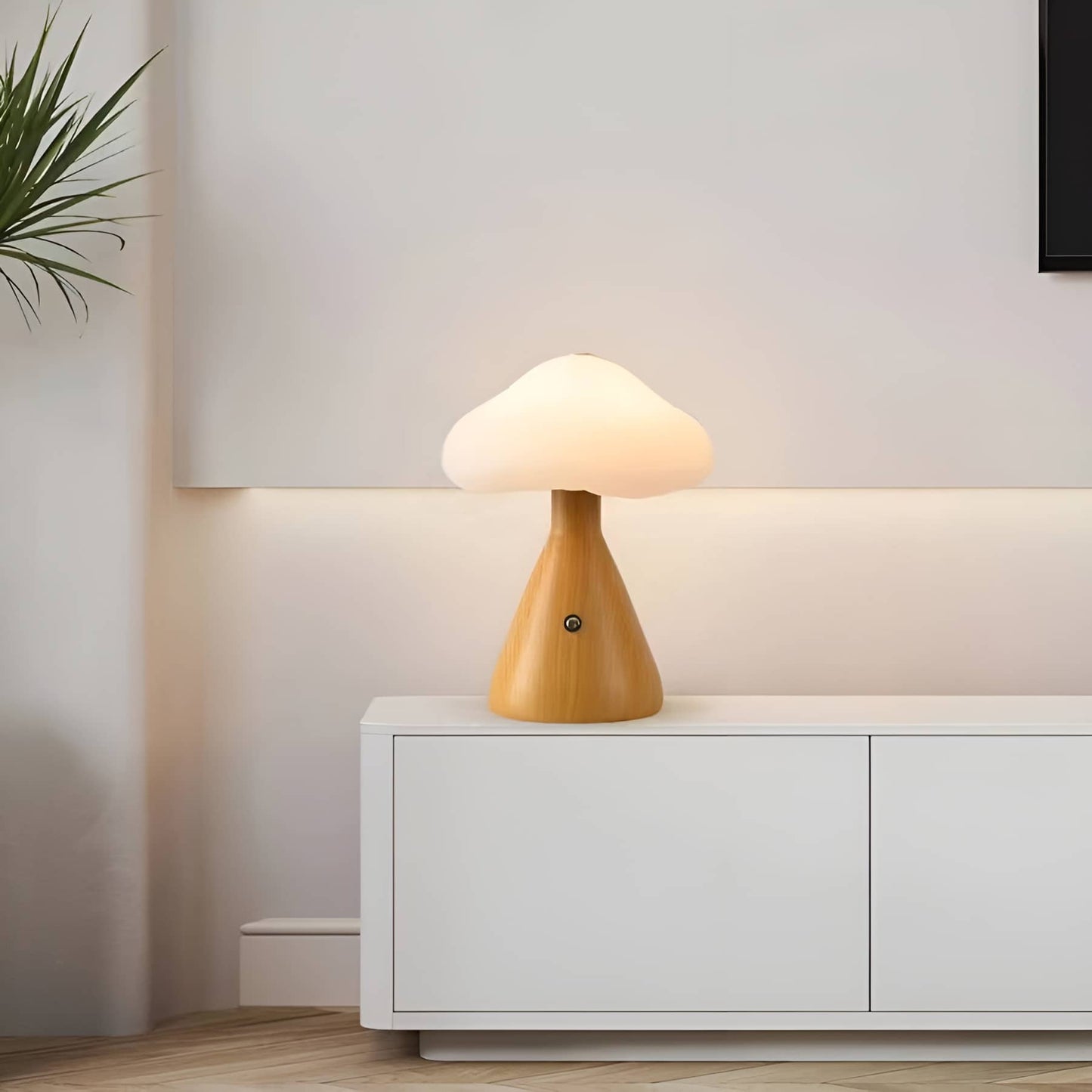 Nordic Rechargeable Macaron Mushroom Table Lamp
