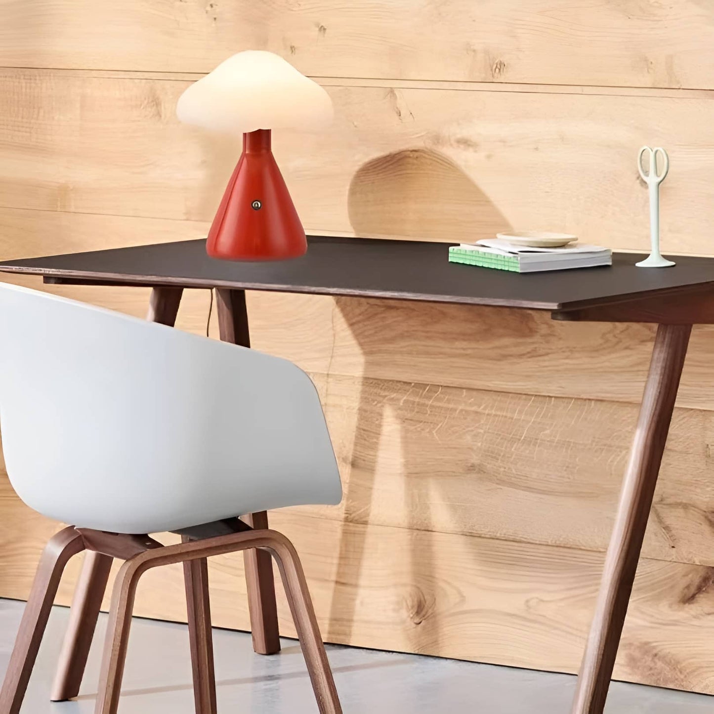 Nordic Rechargeable Macaron Mushroom Table Lamp