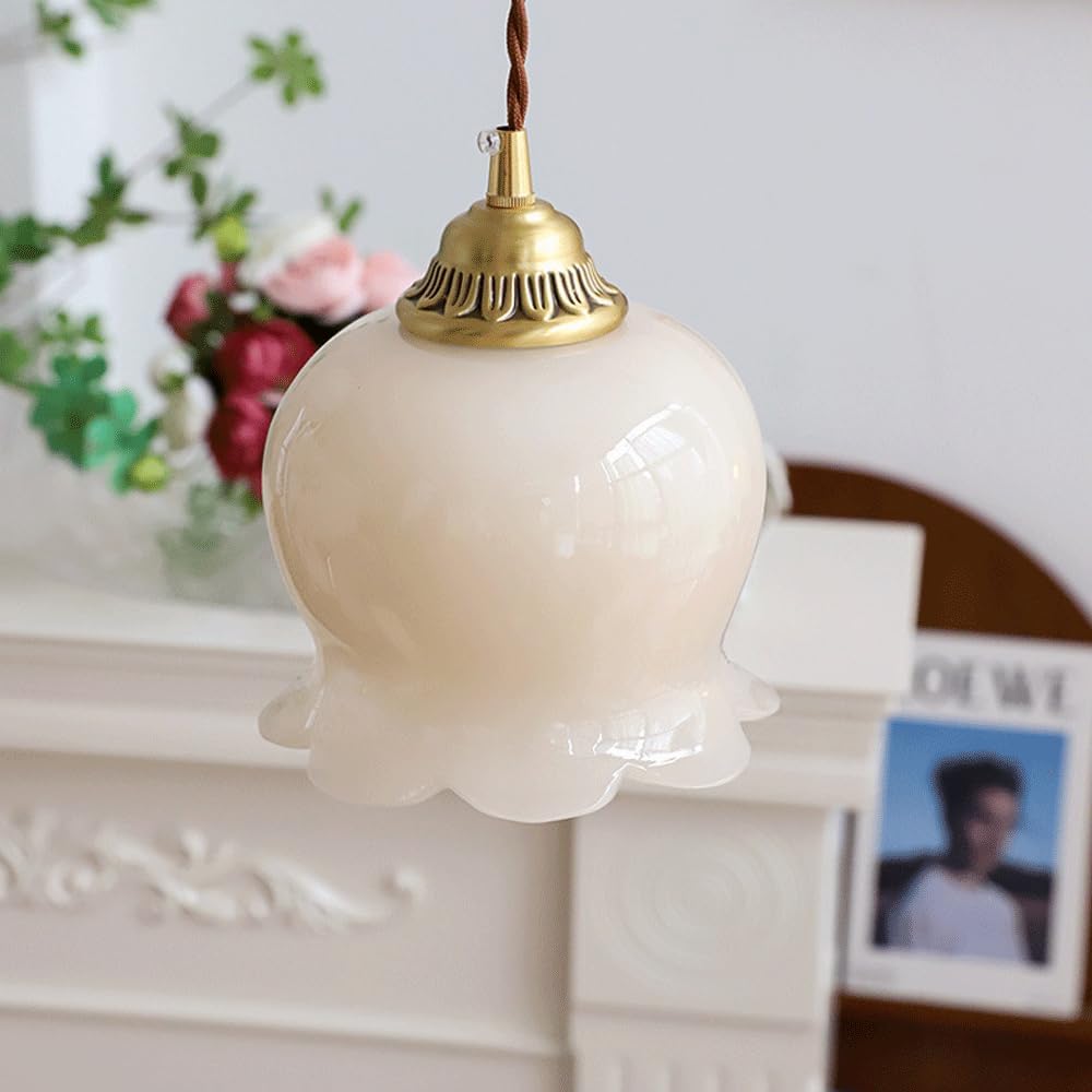 Nordic Resin Valley Flower Pendant Lamp