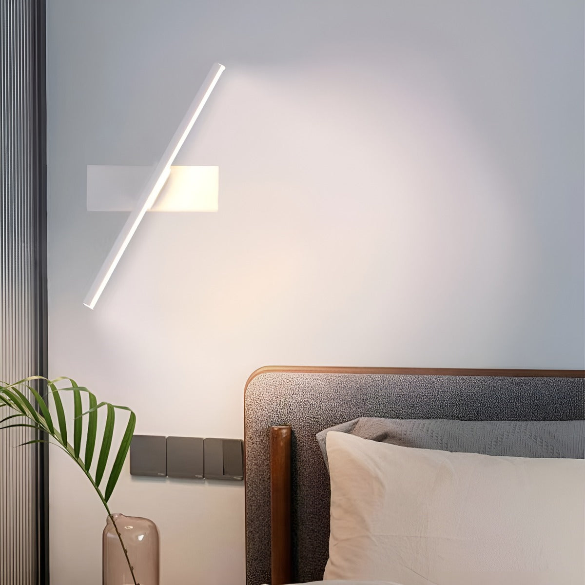 Nordic Rotatable LED Long Strip Wall Lamp