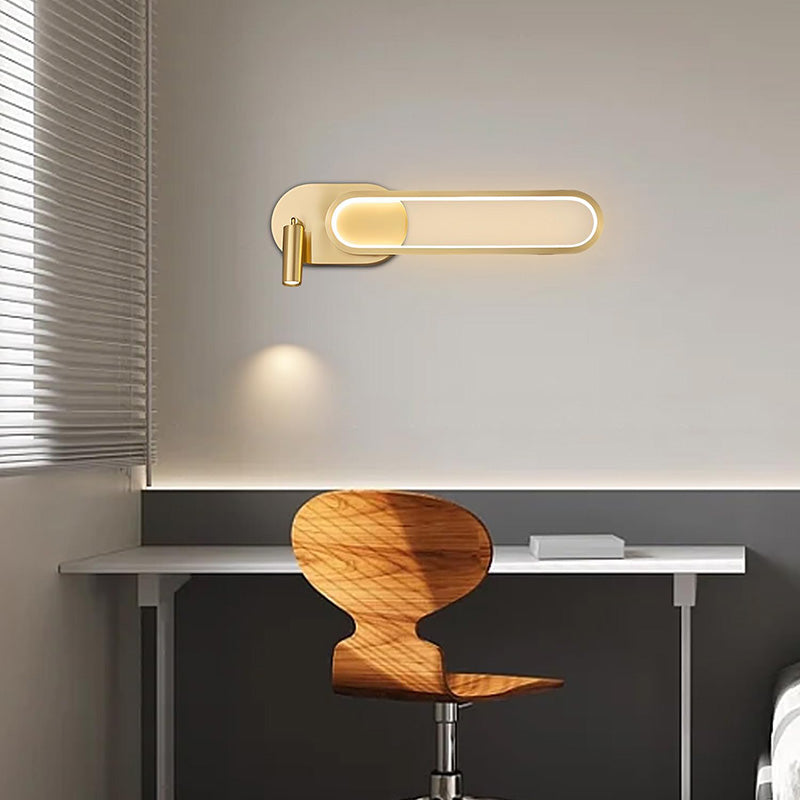 Nordic Style Minimalist Copper Wall Lamp