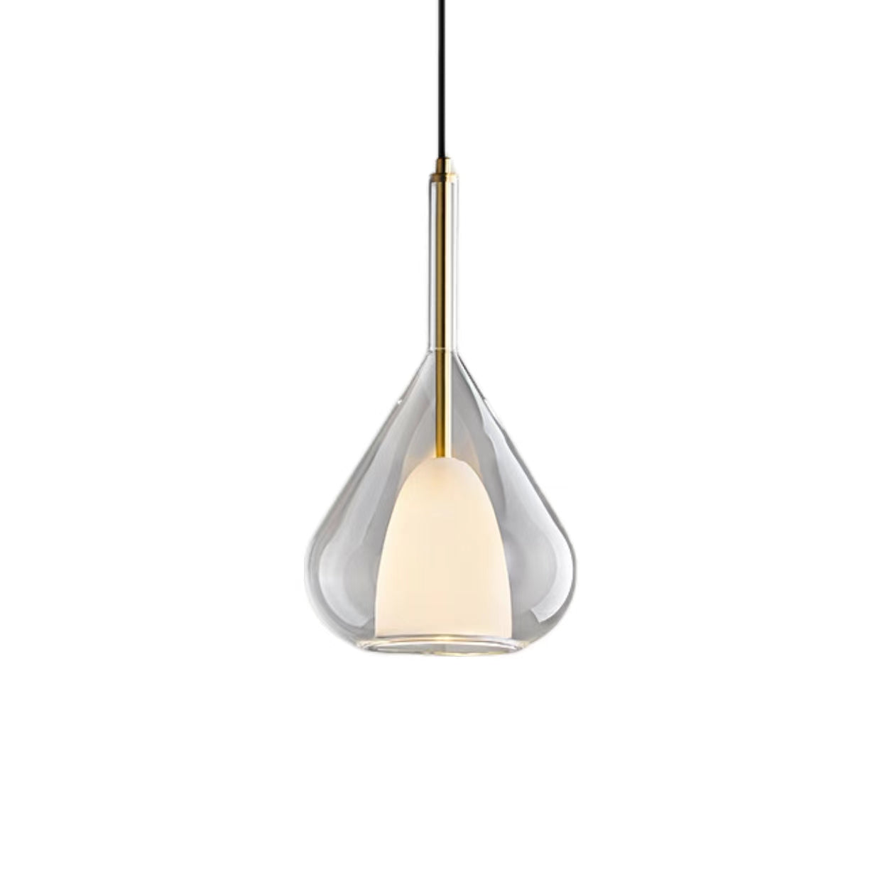 Nordic Water Drop Glass Pendant Lamp