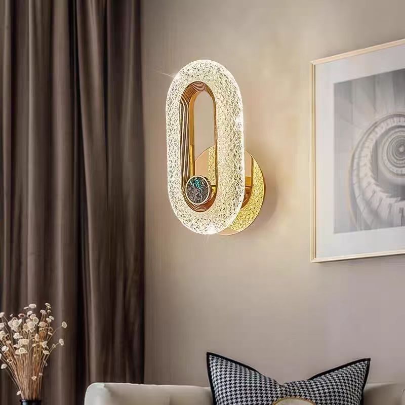 Oval Modern Acrylic Nordic Wall Light