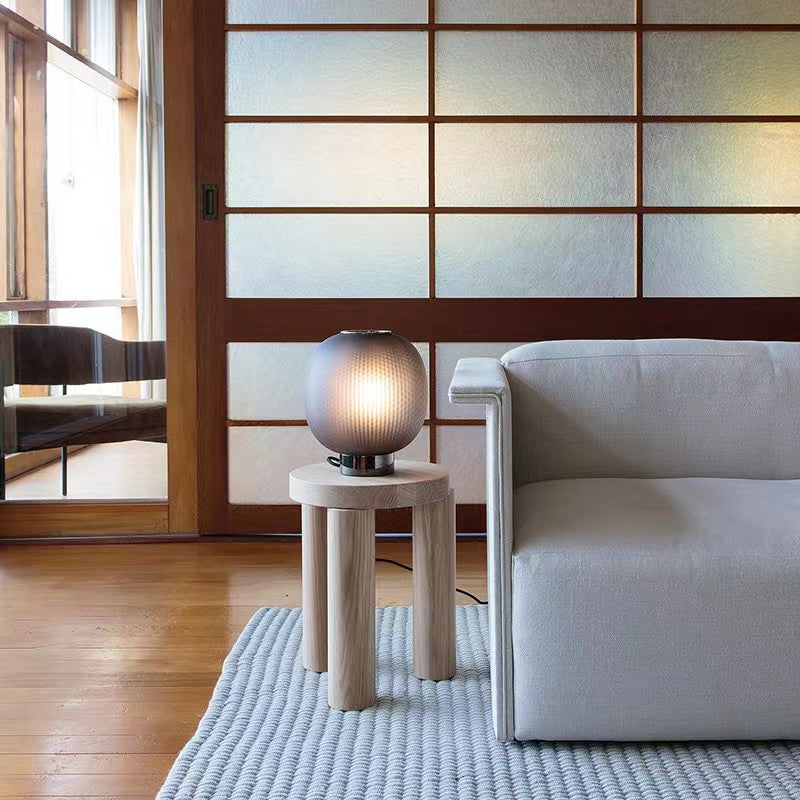 Postmodern Glass Lantern Decorative Table Lamp