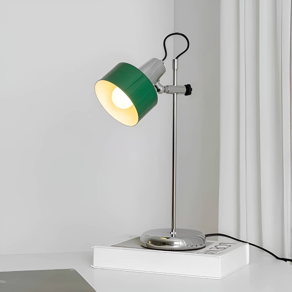 Aufladbare zylindrische industrielle Bauhaus schreibtischlampe metall