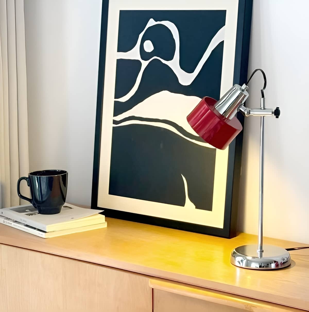 Aufladbare zylindrische industrielle Bauhaus schreibtischlampe metall
