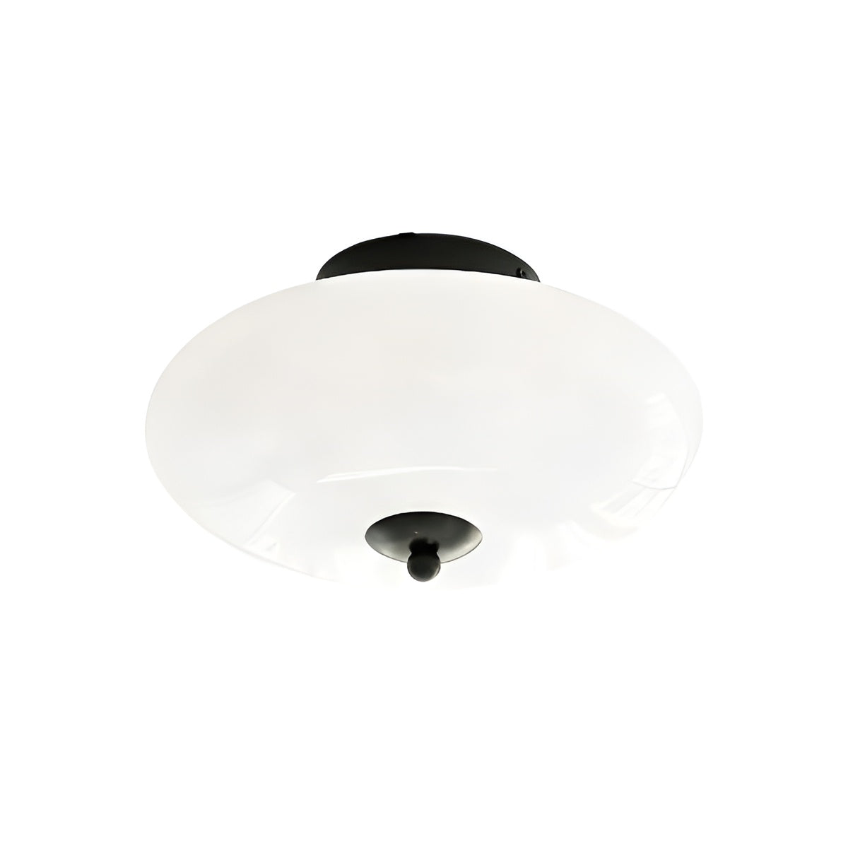Retro Bauhaus Style Glass Ceiling Lamp