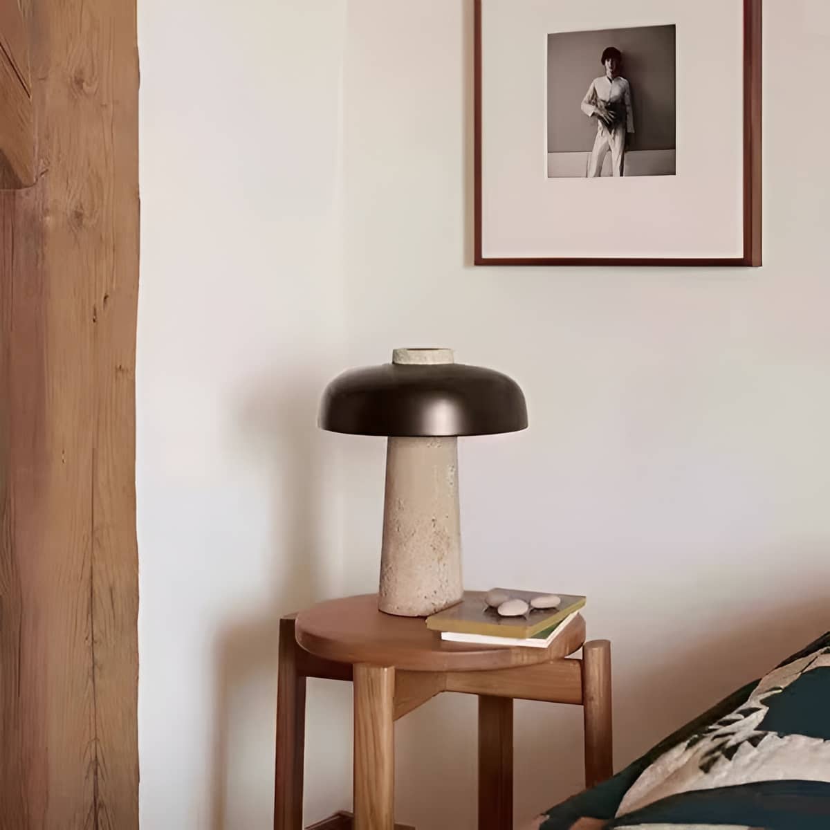 Retro Natural Stone Minimalist Desk Lamp