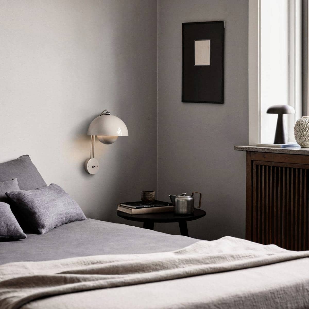 Flowerpot Wandlampe Skandinavisch Design für Schlafzimmer