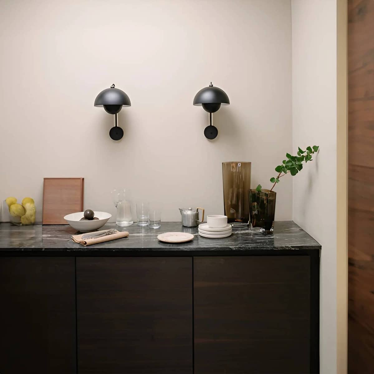 Flowerpot Wandlampe Skandinavisch Design für Schlafzimmer