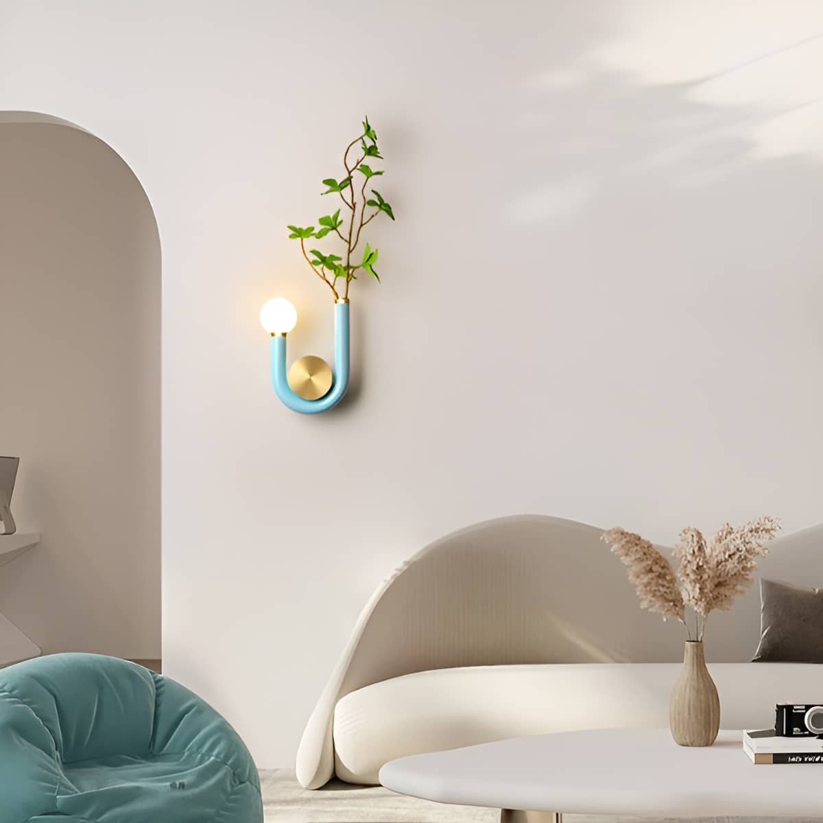 Scandinavian Design U Shaped Iron Wall Light