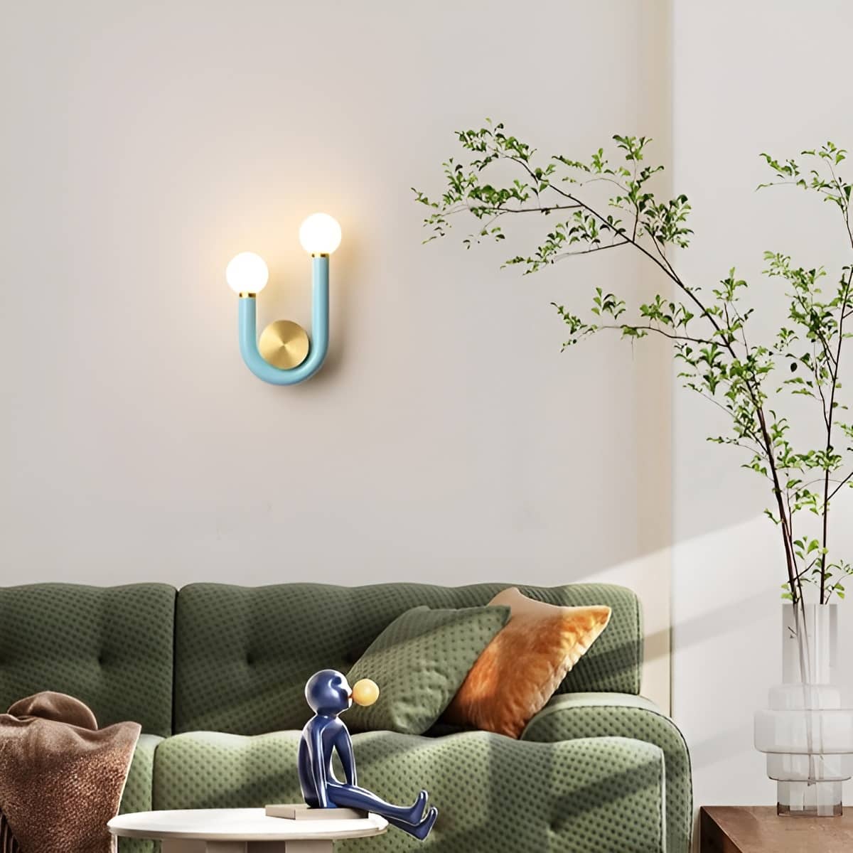 Scandinavian Design U Shaped Iron Wall Light