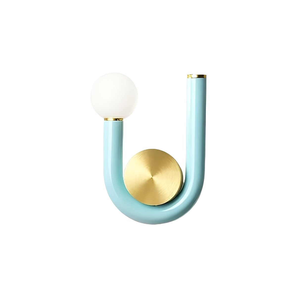 Scandinavian Design U Shaped Iron Wall Light