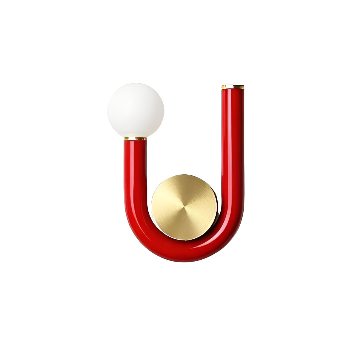 Scandinavian Design U Shaped Iron Wall Light