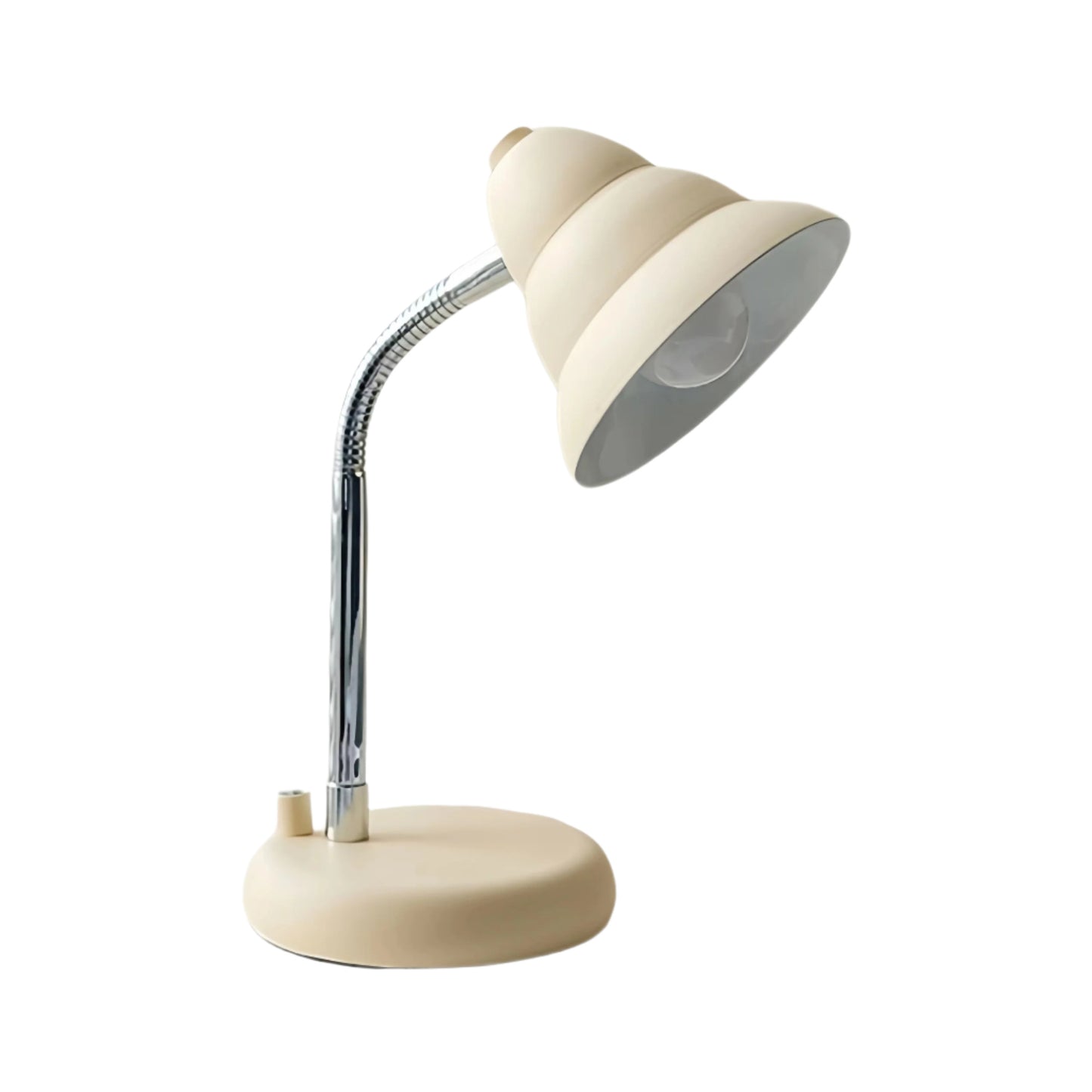 Scandinavian Cream Beige Adjustable Table Lamp