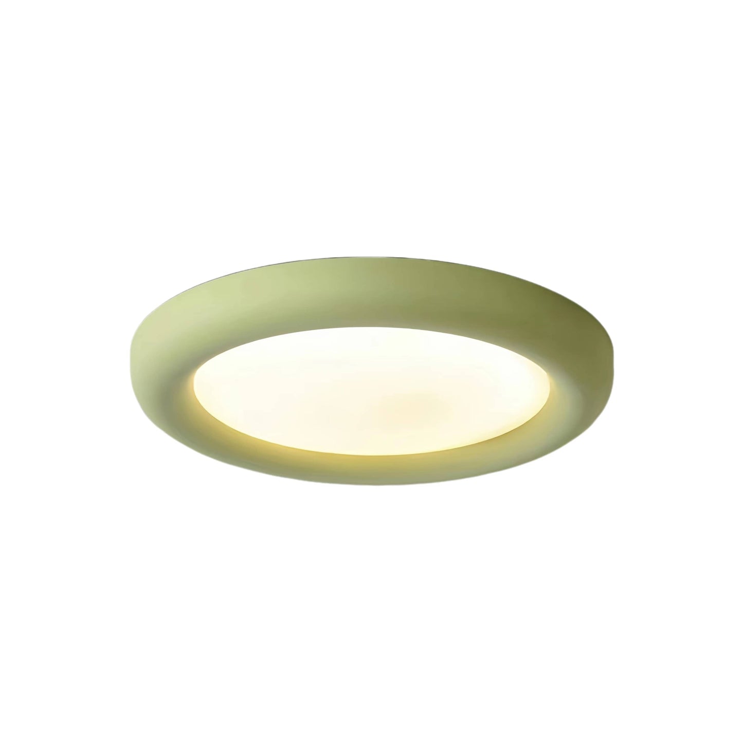 Smooth Cream Circular LED Ceiling Light