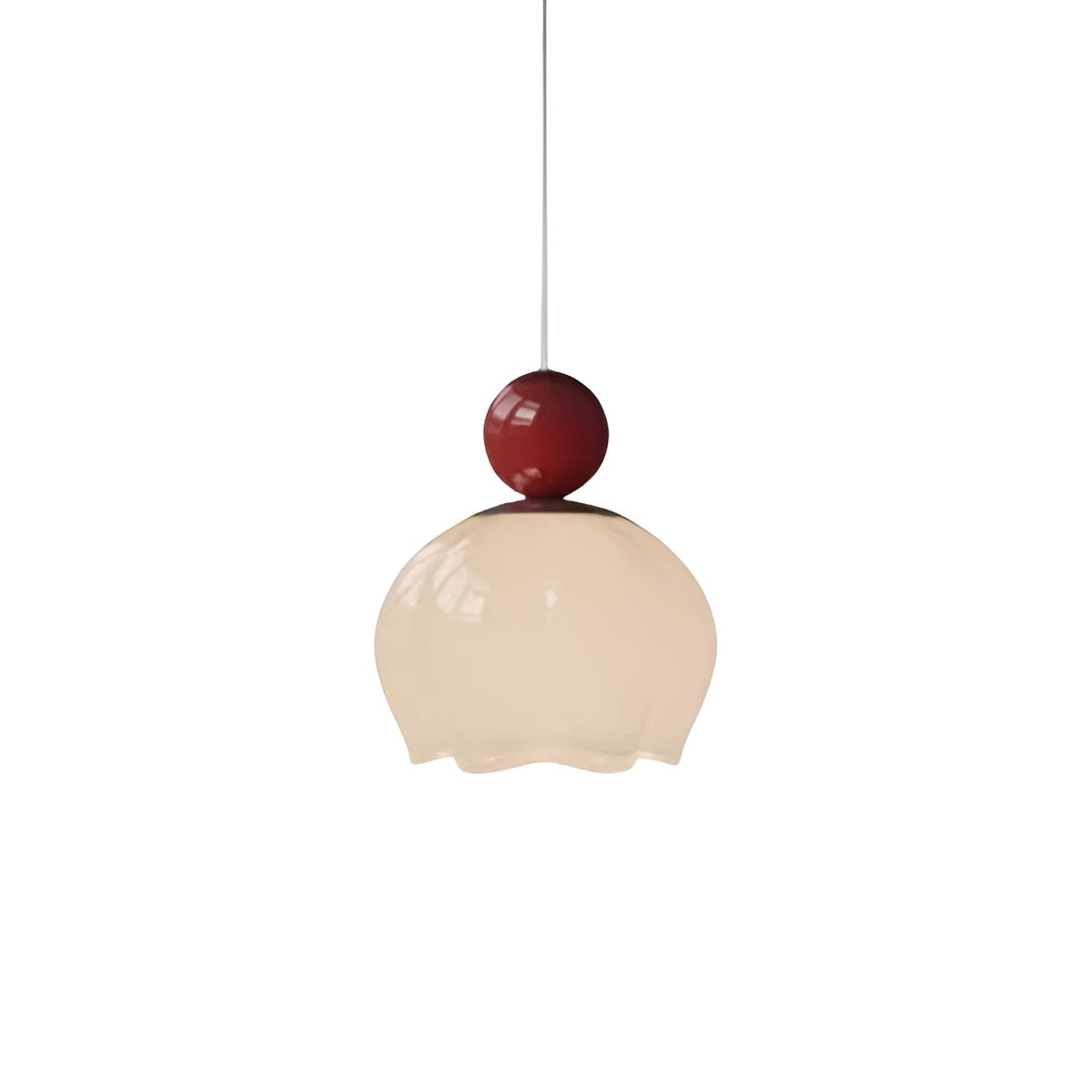 Stylish Tulip Shade Small Glass Pendant Light
