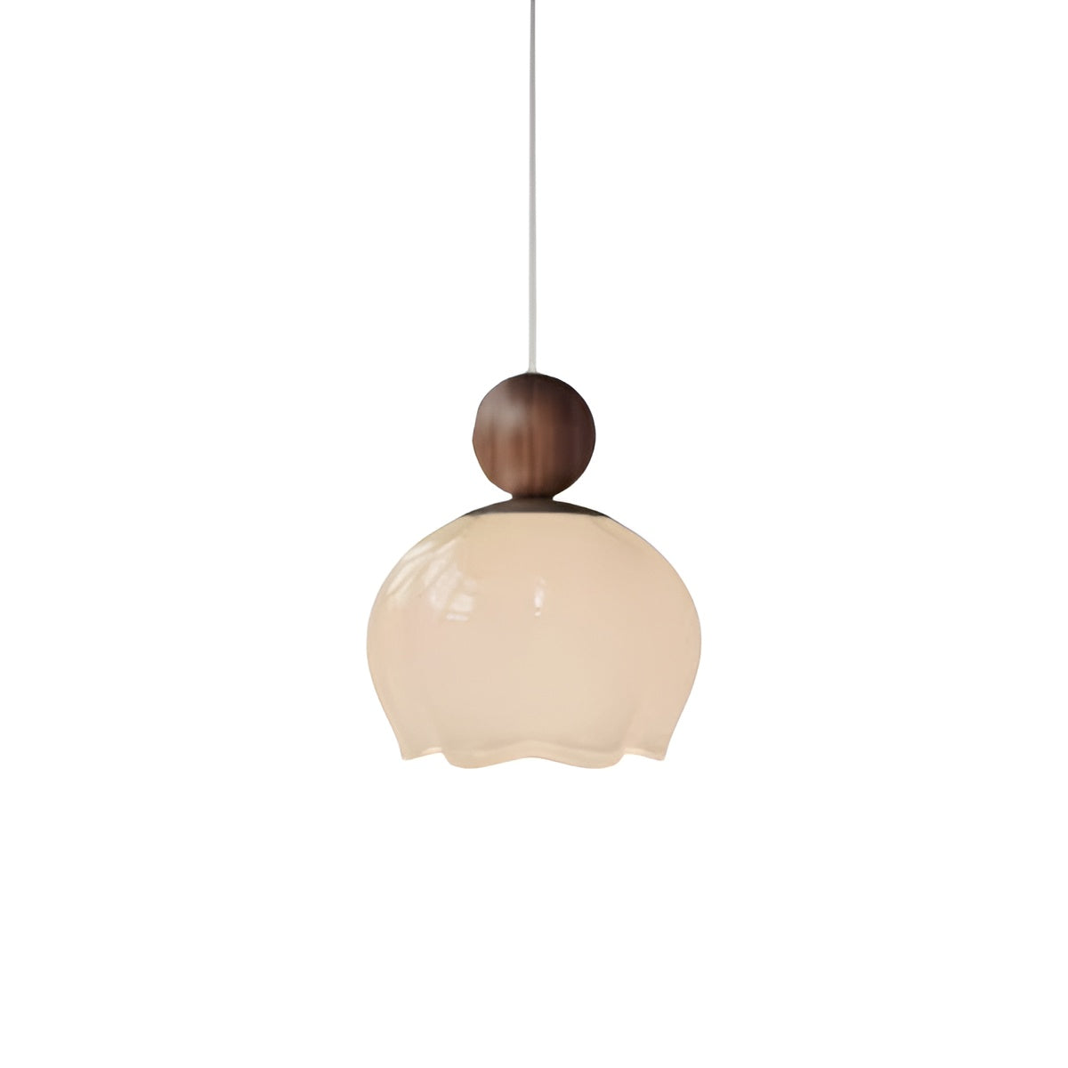 Stylish Tulip Shade Small Glass Pendant Light