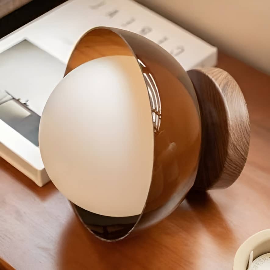 Sunset Inspired Bauhaus Brown Ceiling Light