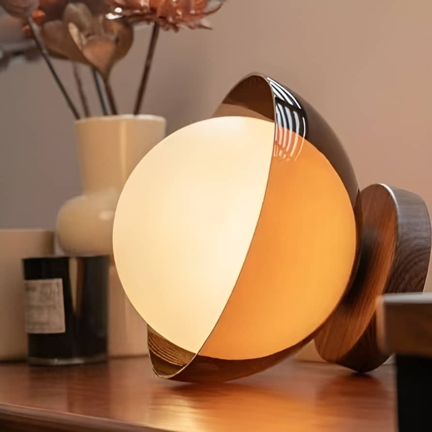 Sunset Inspired Bauhaus Brown Ceiling Light