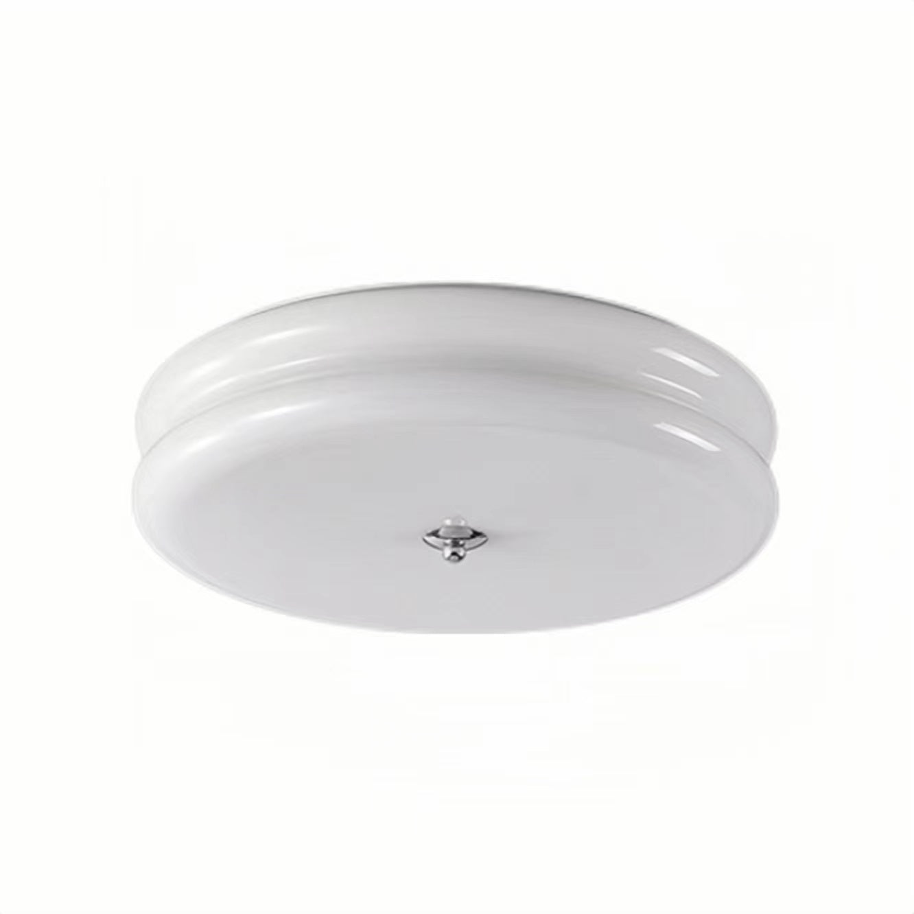 Vintage Bauhaus Cream Ceiling Lamp