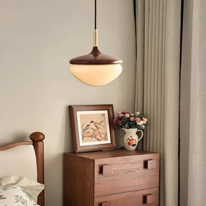 Acorn Design Bauhaus Retro Glass Pendant Light