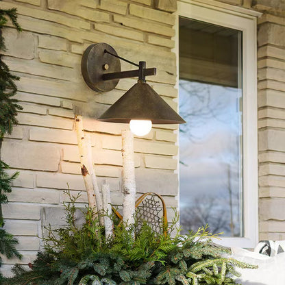American Industrial Waterproof Outdoor Wall Light