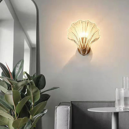 Creative Sea Shell Modern Glass Wall Lamp