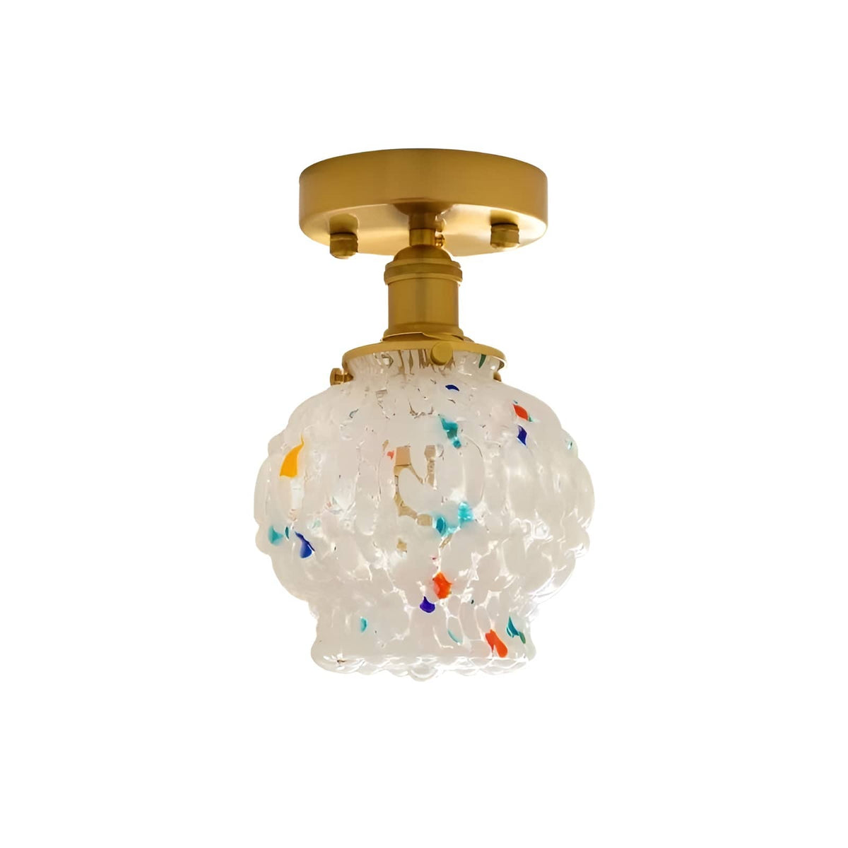 Art Nouveau Candy Bubble Glass Ceiling Light | Hallway Ceiling Light ...