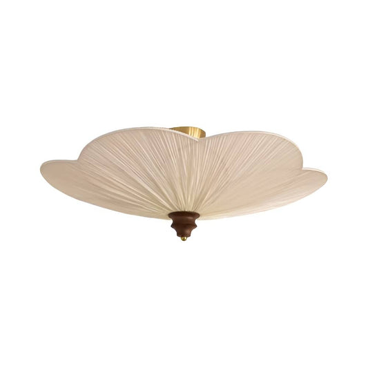 Art Nouveau Plum Blossom White Ceiling Light