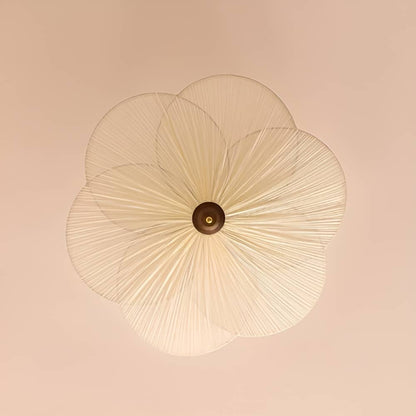 Art Nouveau Plum Blossom White Ceiling Light