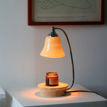 Bauhaus Bell Glass Candle Warmer Lamp