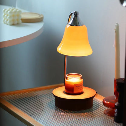 Bauhaus Bell Glass Candle Warmer Lamp