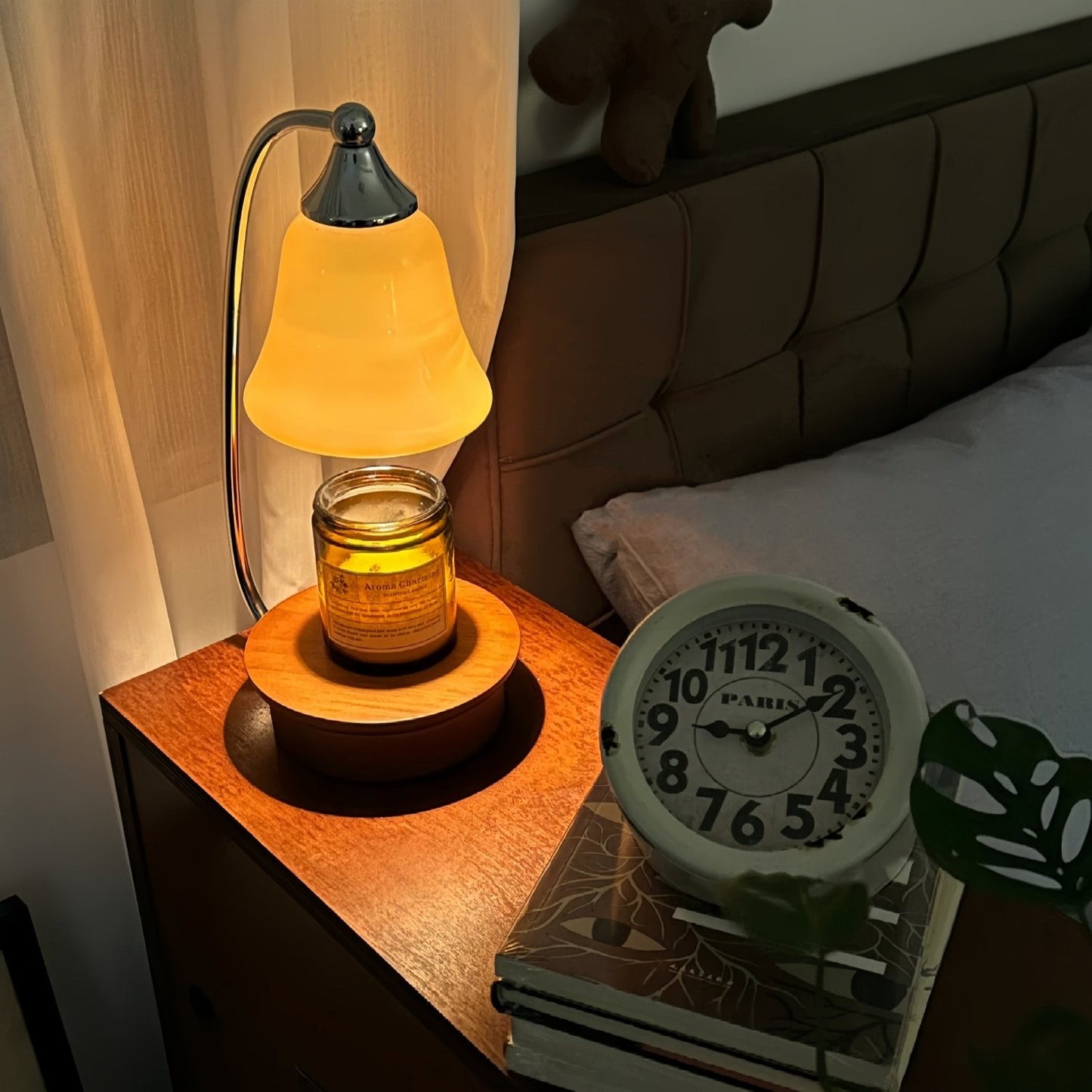 Bauhaus Bell Glass Candle Warmer Lamp