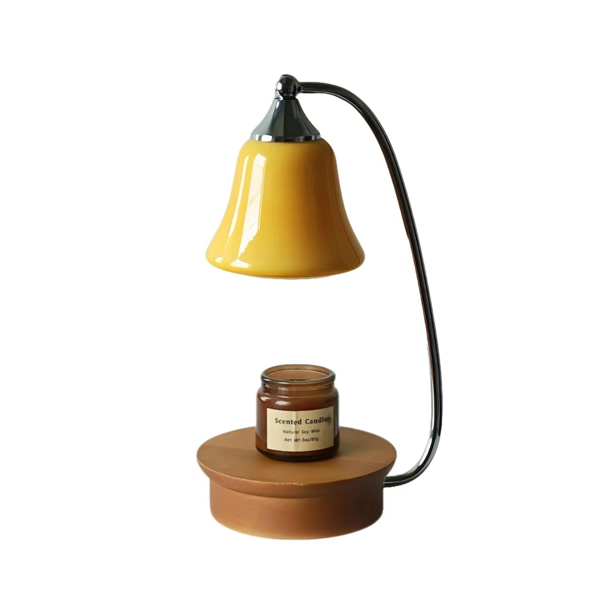 Bauhaus Bell Glass Candle Warmer Lamp