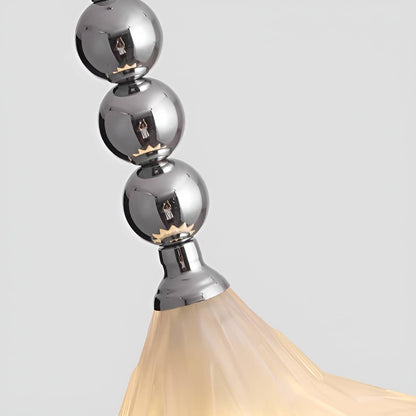 Bauhaus Decorative White Glass Star Pendant light