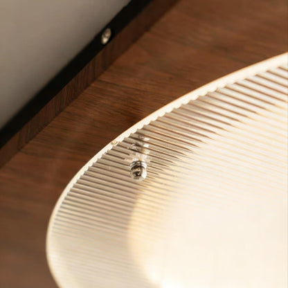 Bauhaus Industrial Metal and Acrylic LED Square Ceiling Light