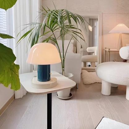 Bauhaus Influenced Setago Modern LED Cordless Table Lamp