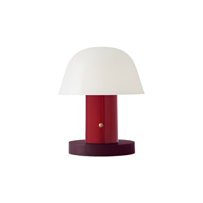 Bauhaus Influenced Setago Modern LED Cordless Table Lamp